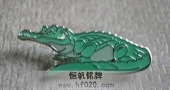 鱷魚(yú)徽章,鱷魚(yú)標(biāo)志徽章,鱷魚(yú)LOGO標(biāo)徽