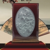 鯉魚(yú)躍龍門(mén)純銀獎(jiǎng)盤(pán)/純銀獎(jiǎng)碟/純銀銀碟/純銀盤(pán)生產(chǎn)鑄造