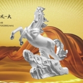 馬到成功純銀禮品制作設(shè)計(jì)、純銀紀(jì)念禮品生產(chǎn)制造